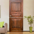 Puerta de madera interior del diseño clásico, precio de la puerta